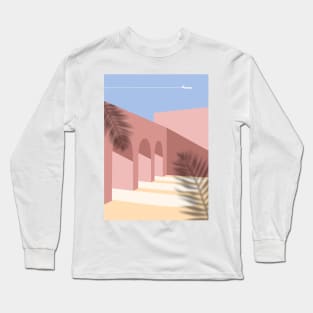 Boho travel art. Morocco #4 Long Sleeve T-Shirt